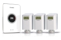 Bosch Zestaw regulatora EasyControl CT200 (biały) z trzema głowicami termostatycznymi 7736701393